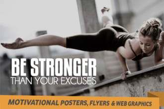 create an awesome poster or flyer from your favorite quote