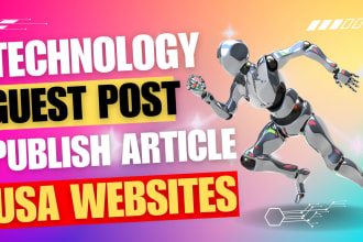do tech guest post on high da technology blog SEO backlink