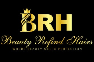 design beauty, fashion, hair, eyelash, nail, skincare logo