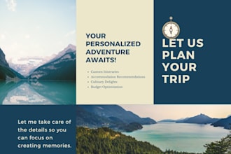 plan and create your customized travel itinerary