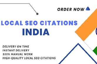do 300 india local citations and directory submission