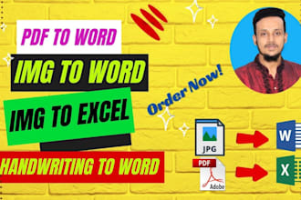 convert pdf to word, pdf to excel, scanned image to word