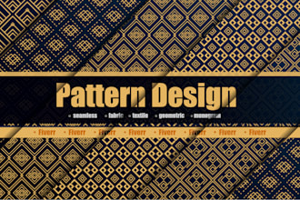 create a textile vector seamless pattern