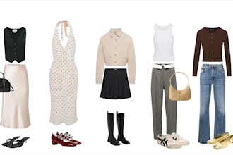 create detailed fashion research and mood board for you
