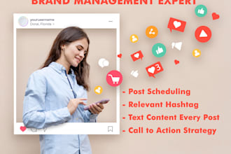 your perfect brand social marketing manager