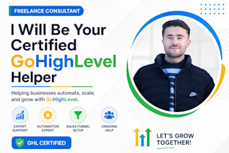 be gohighlevel account manager, ghl funnel builder and do automation