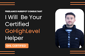 be gohighlevel account manager, ghl funnel builder and automation specialist