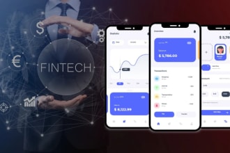 build fintech app, crypto wallet app, payment app, bank app loan website