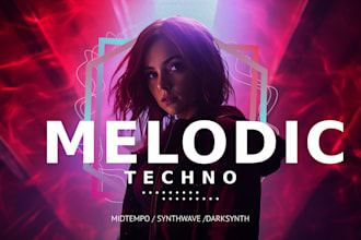 be your melodic techno, midtempo, synthwave ghost producer