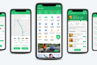 build gojek clone app, multipurpose app, on demand service app, taxi booking app