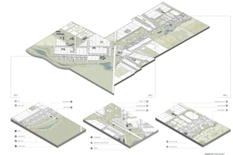 post production in photoshop of 2d drawings