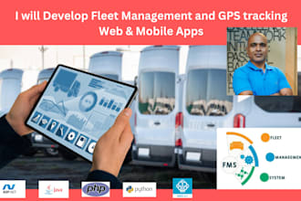provide fleet management and gps tracking website and mobile apps
