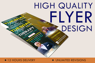 design awesome flyer and business flyer in 12 hours