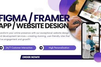 do figma to framer app design flutterflow app screens figma UI UX mockup design