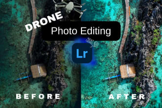 do professional drone photo editing with adobe lightroom