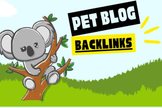 do pet guest posts on pet blog seo contextual  backlinks