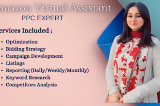 be your amazon PPC expert , PPC optimization, setup and management