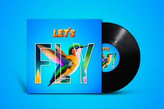 create album cover design or single cover artwork