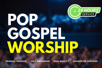 produce pop, gospel, christmas or worship music with HQ