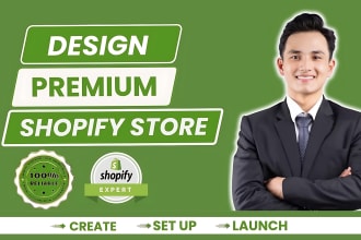 set up and build shopify store shopify website or shopify dropshipping store