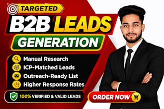 targeted  lead generation, lead prospecting and list building