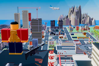 create you a 3d game environment or roblox map