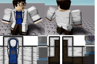 make detailed roblox clothing, roblox 3d models, game environment