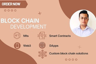 be your developer in web3 projects,smart contracts and nft minting dapps