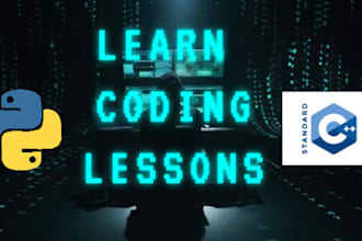 be your coding tutor for python, cpp, java programming online and bug fix