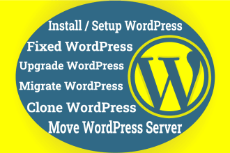setup, upgrade, migrate or clone your wordpress site