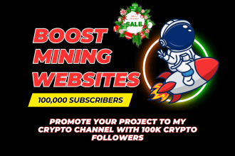 promote your project with real exposure with my 100k subs