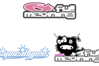 bring your streetwear brand to life with unique y2k and futuristic logo designs