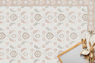 baby room playmats pattern design