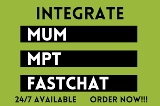 do fast integration of mpt, mum and roberta