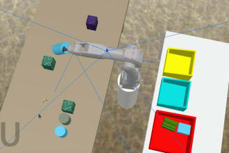 create urdf file and simulation of any robot
