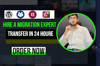wordpress website transfer, migrate or backup
