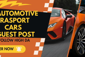 do automotive, transport, car, auto guest post do follow backlinks high da
