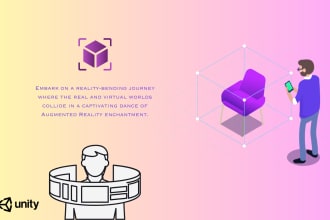 develop ar augmented reality apps using unity