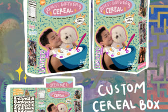 do your custom cereal or gift box