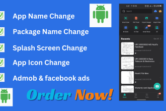 redesign and customization your android app source code