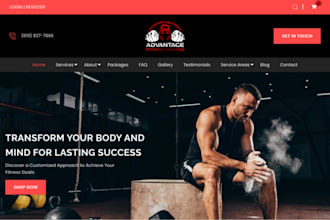 design best health and fitness websites, gym instructor, health, fitness website