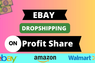 do ebay dropshipping on profit share