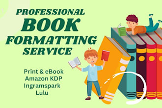 do book formatting paperback book layout design ebook formatting