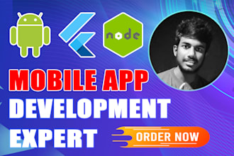 develop full stack android applications with flutter