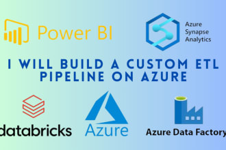 create an etl pipeline on azure using synapse analytics, databricks, pyspark