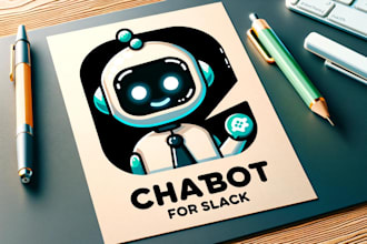make and train slack assistant chatbot  for your business