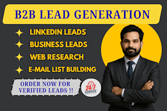 b2b lead generation and targeted email list building