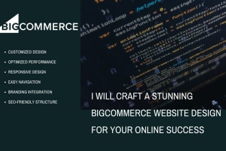 craft a stunning bigcommerce website design for your online success