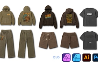create a clothing mockup for your brand website