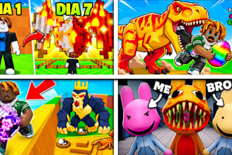 design high CTR roblox youtube thumbnails